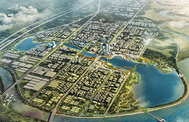 山东青岛·上合如意湖综合建设景观概念规划