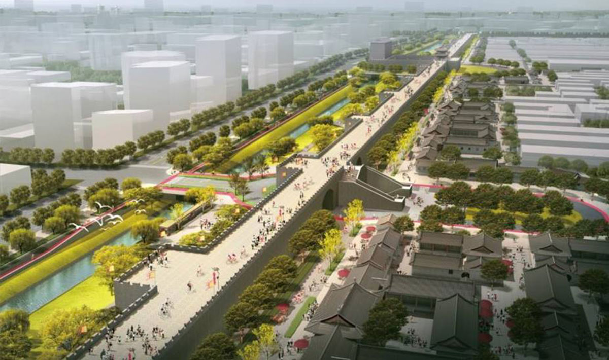 陕西西安·城墙、古都绿道修建性详细规划设计
